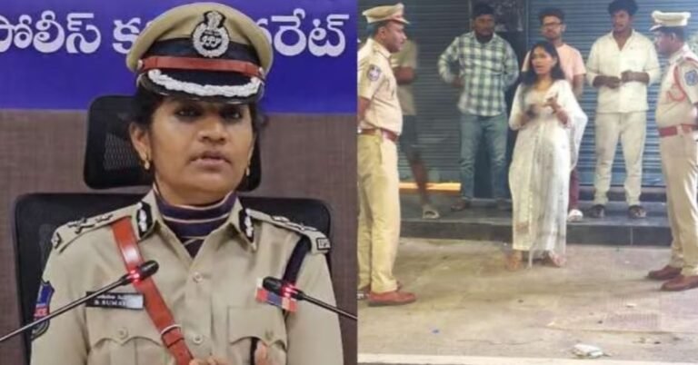 സ്ത്രീ സുരക്ഷ - Hyderabad Police Commissioner V Sumathi inspection at night.