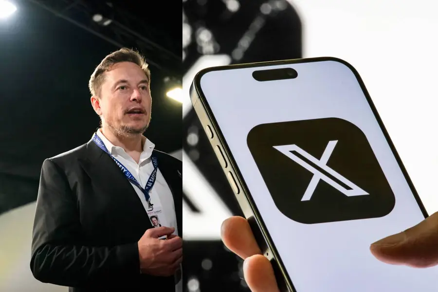 Elon Musk X app banking services interface showing money transfer and bill payment features in US