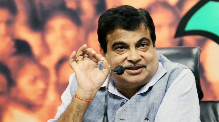 Nitin Gadkari addressing in Parliament regarding vehicle modification rules