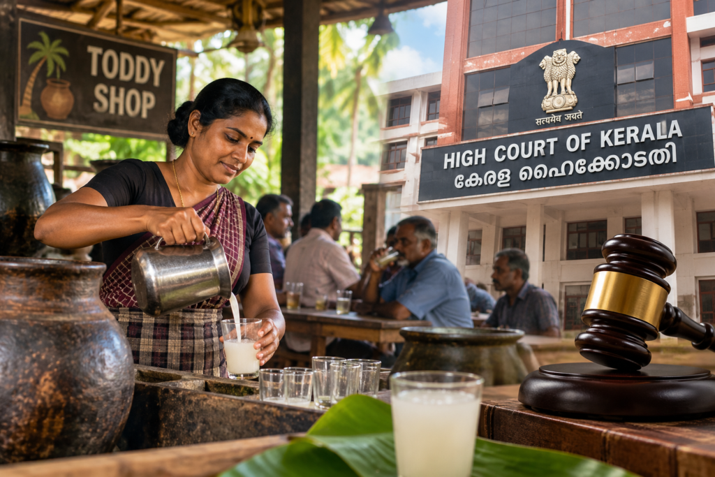 kerala high court lifts ban on women working in toddy shops