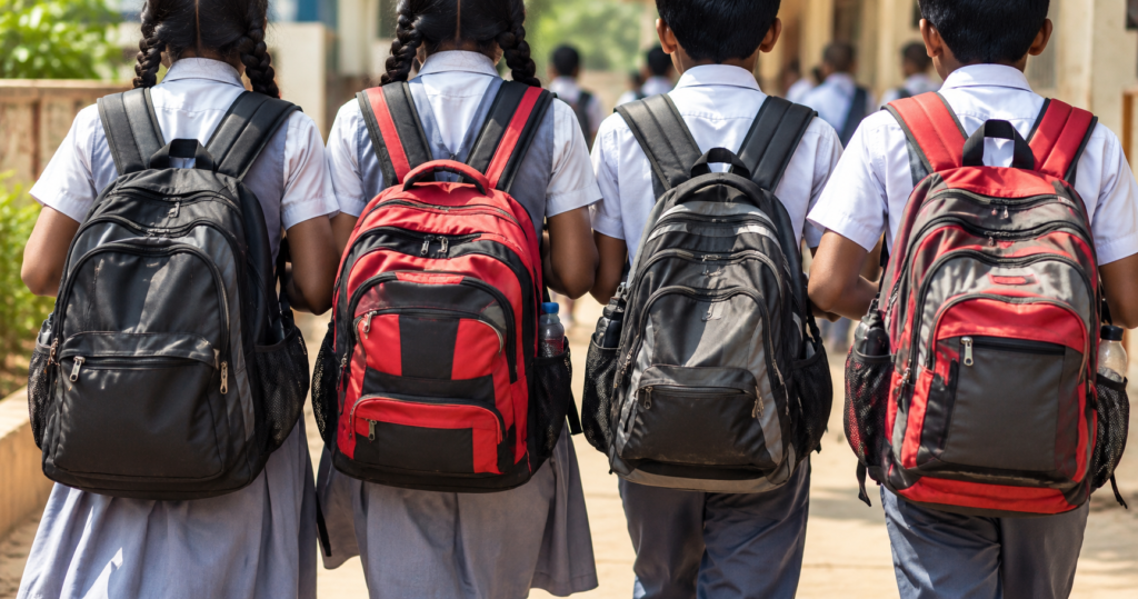 school bag weight to be reduced
