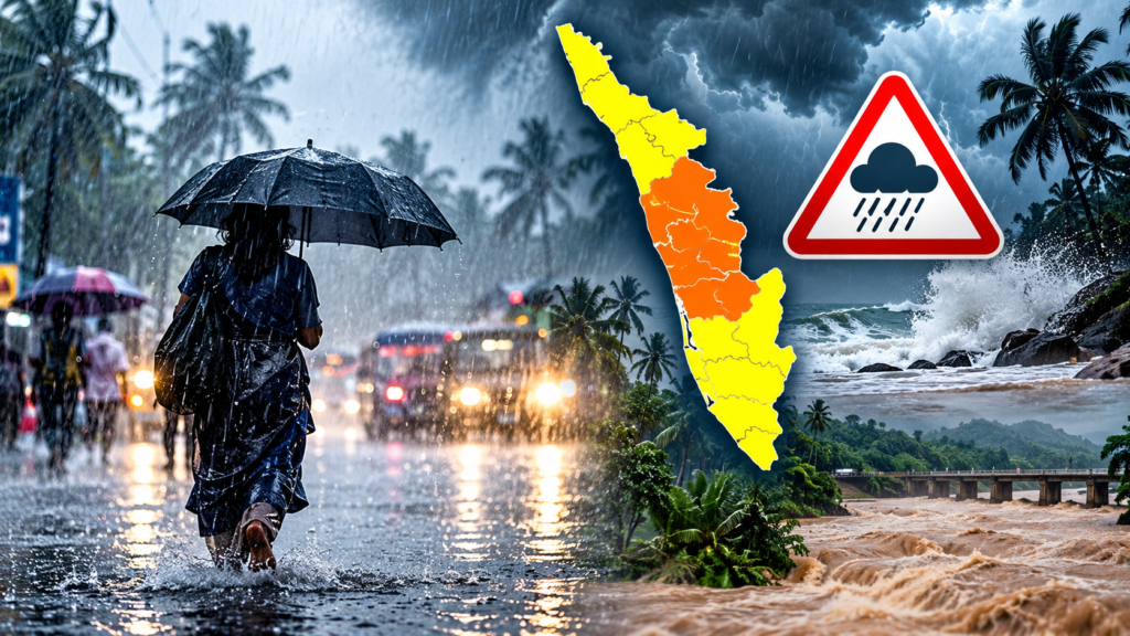 orange alert in 4 districts