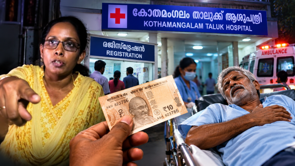 ₹10 note row delays treatment at Kerala hospital